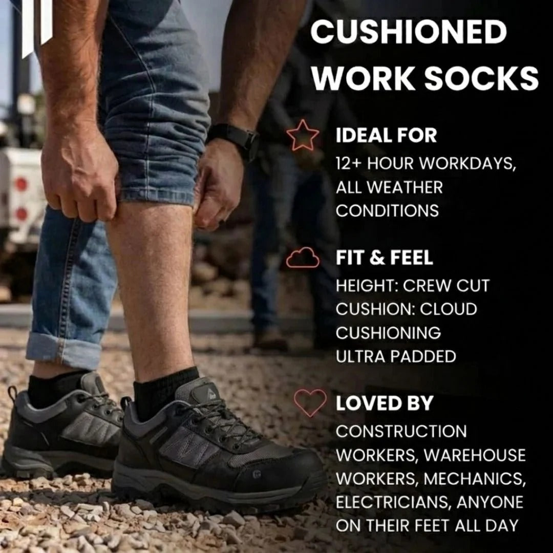 Tradesman NO-SHOW Socks